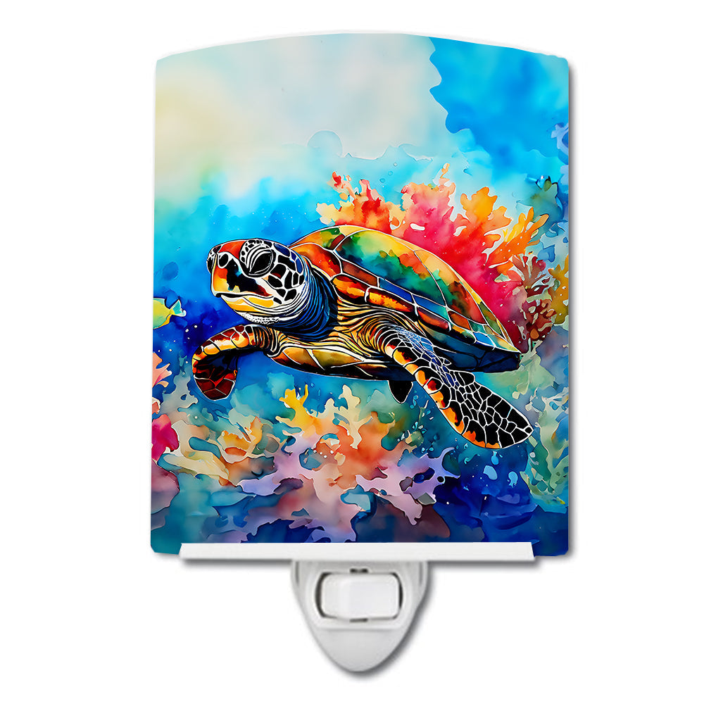Loggerhead Sea Turtle Ceramic Night Light
