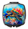Loggerhead Sea Turtle Compact Mirror