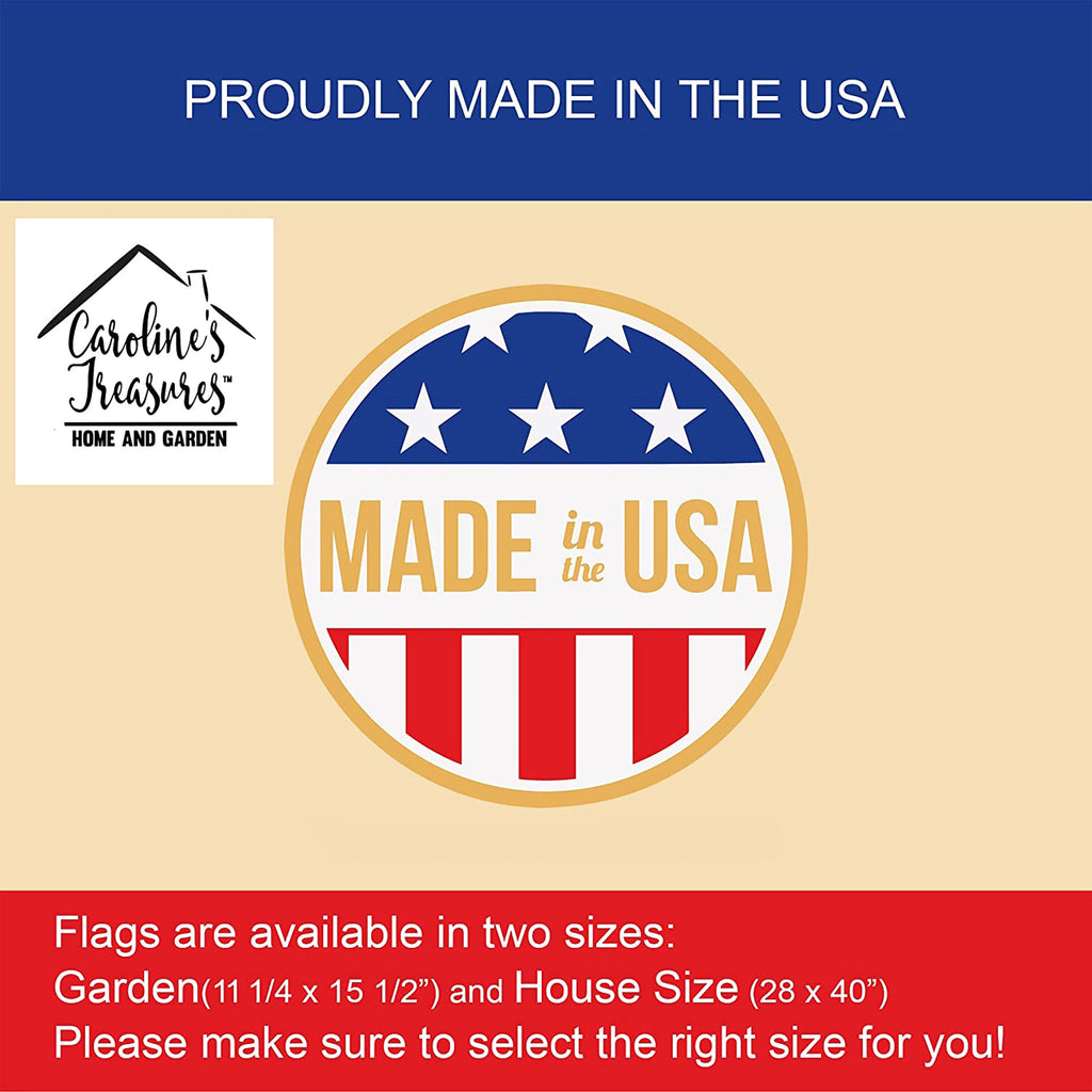 Border Collie Two Hearts House Flag-4
