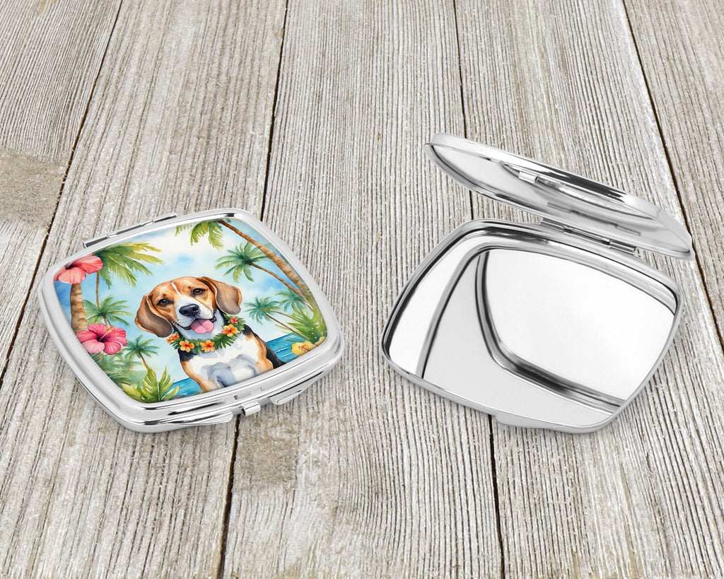 Beagle Luau Compact Mirror-2