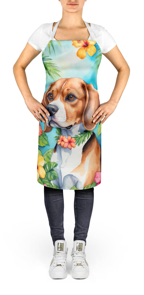 Beagle Luau Apron-1