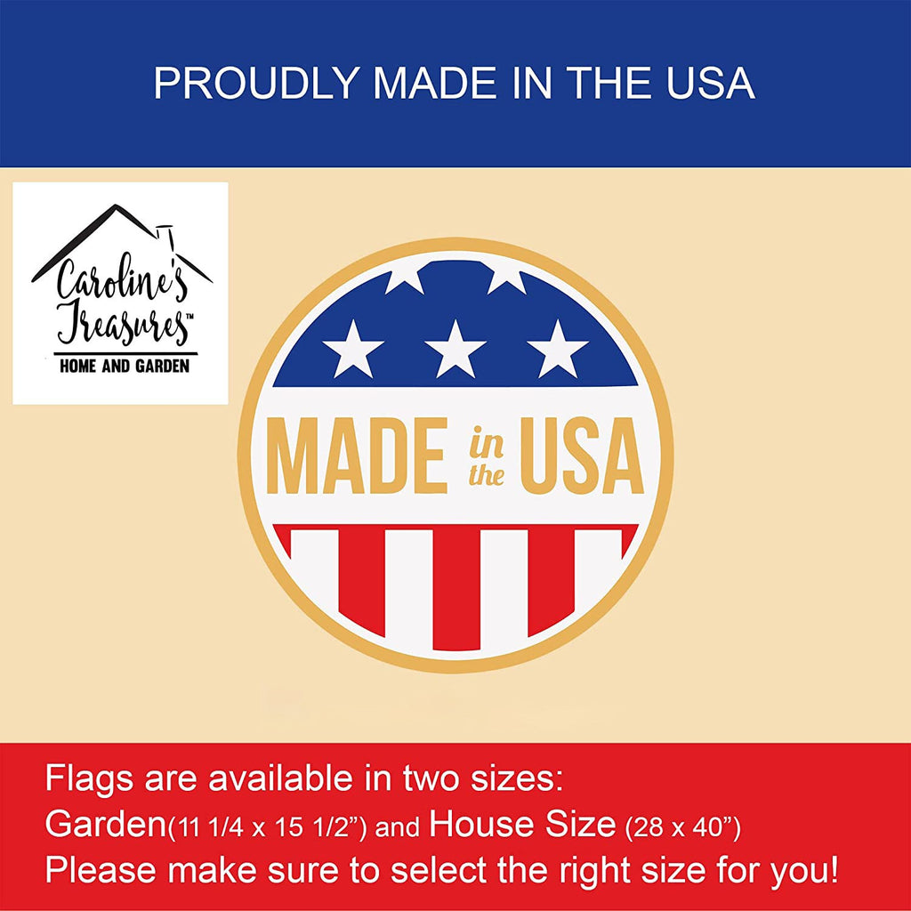 German Shepherd Luau Garden Flag