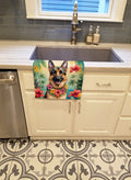 German Shepherd Luau Kitchen Towel