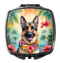 German Shepherd Luau Compact Mirror