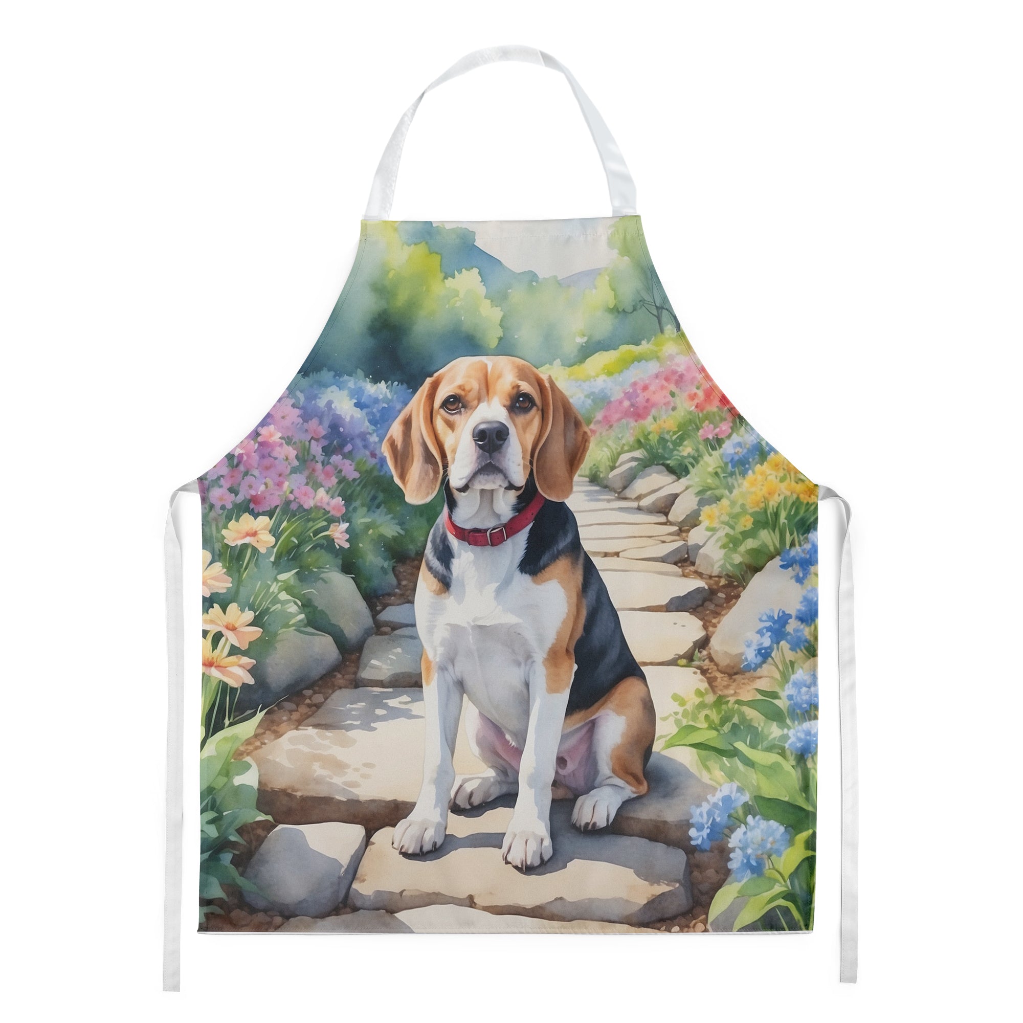 Beagle Spring Garden Apron-0
