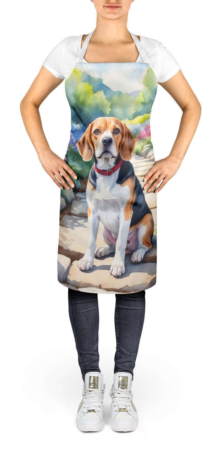 Beagle Spring Garden Apron-1