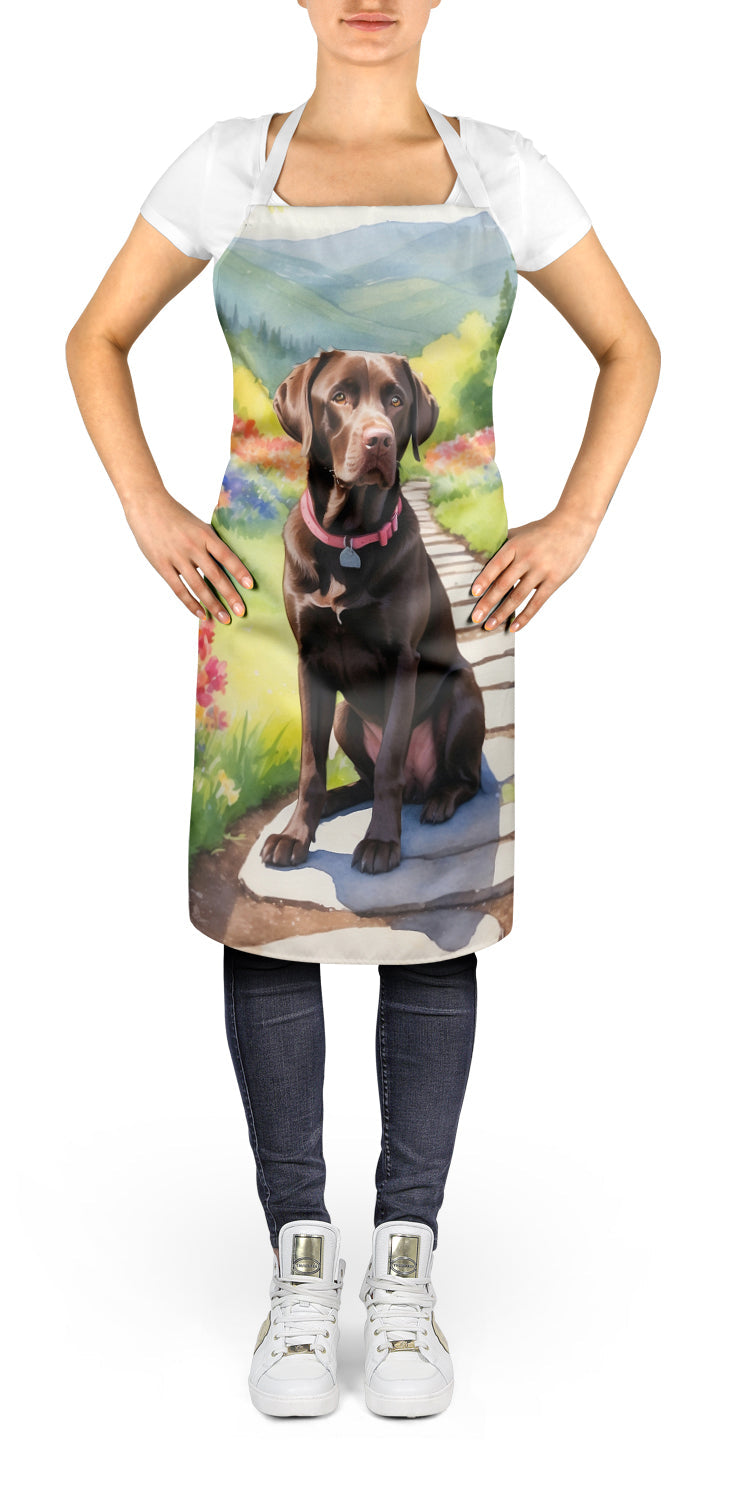 Labrador Retriever Spring Path Apron-1