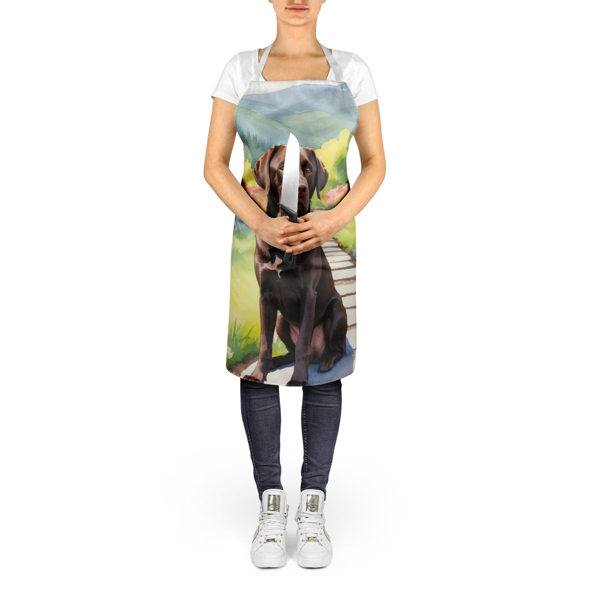 Labrador Retriever Spring Path Apron-4